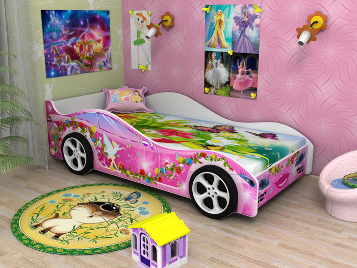 Кровать машина Розалия